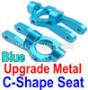 Wltoys 10428-B2 K949-10 Upgrade Metal C-Shape Seat-Blue-2pcs